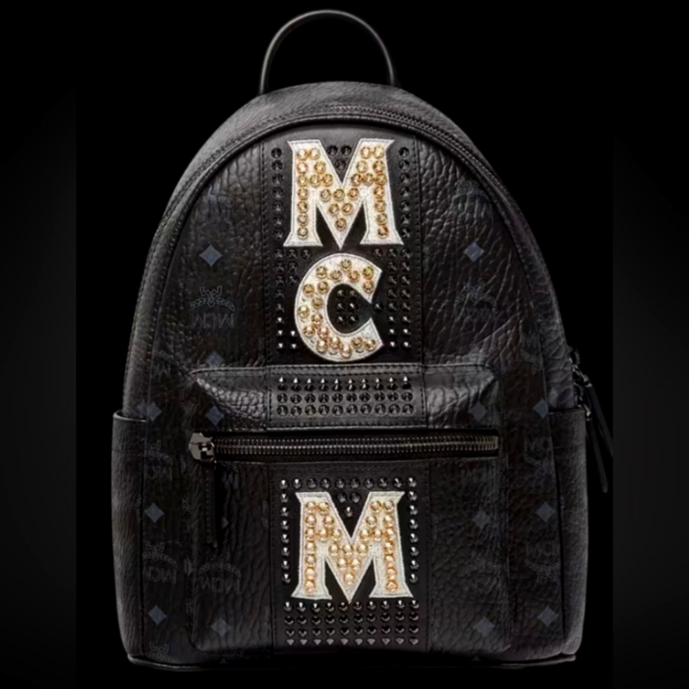 MCM LEATHER BACKPACK NWT VISETOS